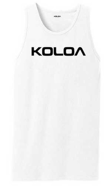 Koloa Surf Co. Text Logo Pigment-Dyed Tank Tops in Sizes S-4XL Koloa Surf Company Tank Tops