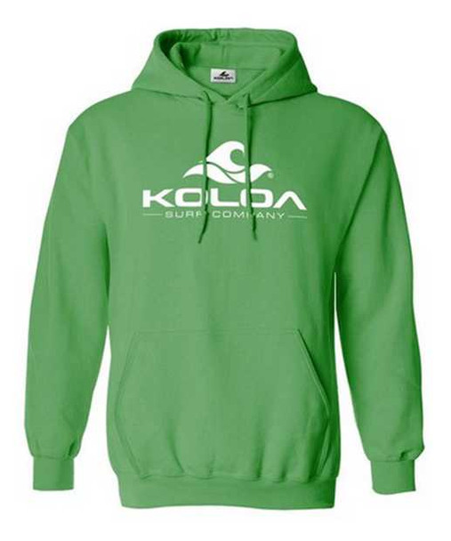 Koloa Surf Co. Wave Logo/w Pigment-Dyed Hoodies in Sizes S-4XL Koloa Surf Company Mens Apparel