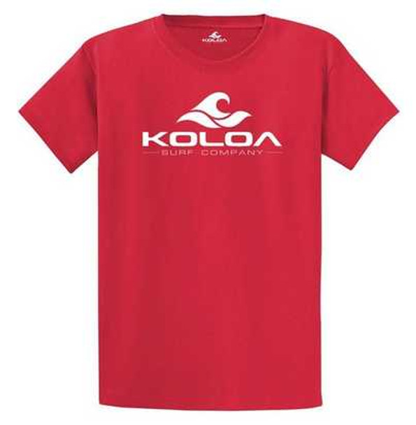 Koloa Surf Co. Wave Logo Lightweight Cotton T-Shirts, Lightweight Version of Our Classic Tee Koloa Surf Company Mens Apparel