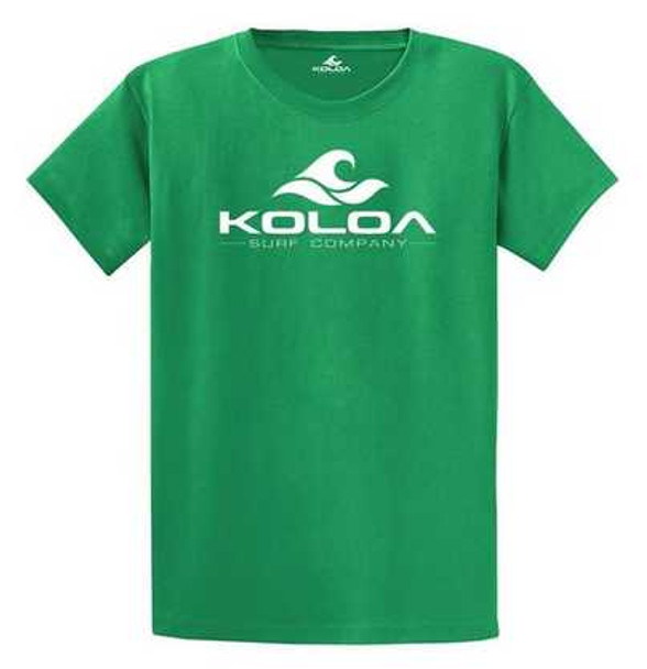 Koloa Surf Co. Wave Logo Lightweight Cotton T-Shirts, Lightweight Version of Our Classic Tee Koloa Surf Company Mens Apparel