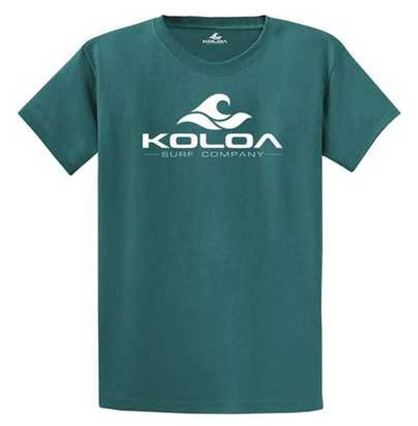 Koloa Surf Co. Wave Logo Lightweight Cotton T-Shirts, Lightweight Version of Our Classic Tee Koloa Surf Company Mens Apparel