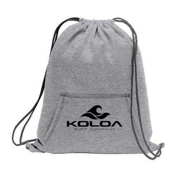 Koloa Surf Co. Wave Logo Cinch Pack with Sweatshirt Pockets Koloa Surf Company Accessories and More