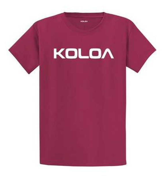 Koloa Surf Co. Original Logo Cotton T-Shirts - Lightweight Version of Our Classic Tees Koloa Surf Company Mens Apparel