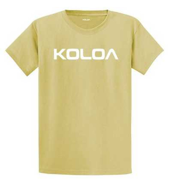 Koloa Surf Co. Original Logo Cotton T-Shirts - Lightweight Version of Our Classic Tees Koloa Surf Company Mens Apparel