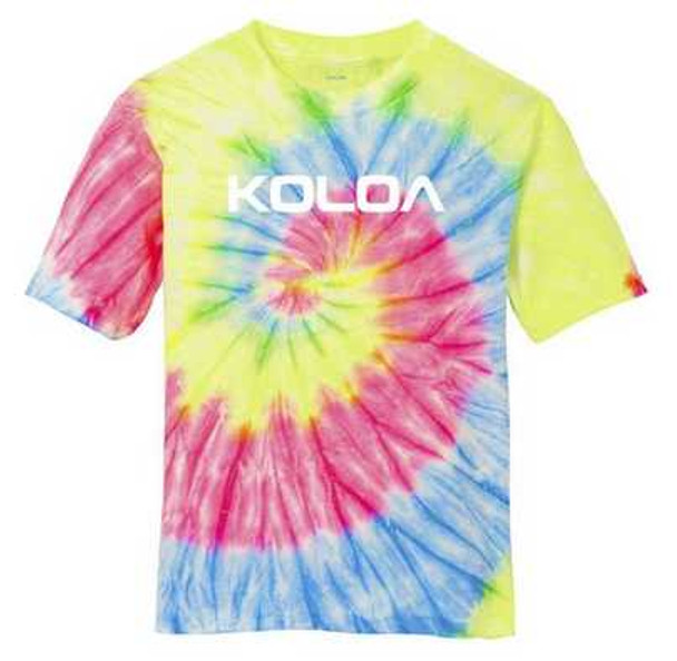 Koloa Surf Co. Youth Original Logo Tie-Dye Shirts Koloa Surf Company T-Shirts