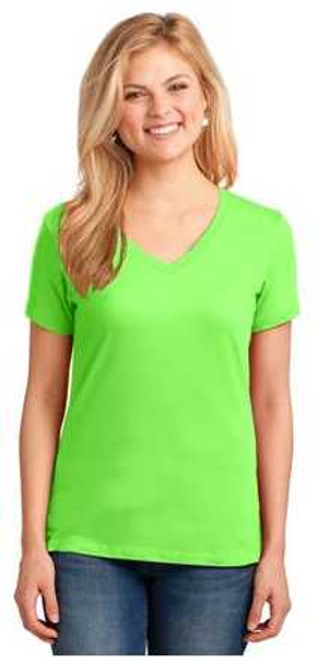 Joe's USA Ladies 5.4-oz 100% Cotton V-Neck T-Shirt Joe's USA Womens Apparel