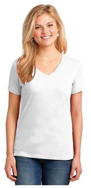 Joe's USA Ladies 5.4-oz 100% Cotton V-Neck T-Shirt Joe's USA Womens Apparel