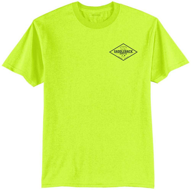 Saddleback Supply Co Design 50/50 Cotton Poly T-Shirts in Regular, Big and Tall Joe's USA Men's Shirts