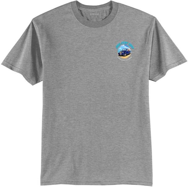 Joe's Surf Shop Surf Truck Design 50/50 Cotton Poly T-Shirts in Regular, Big and Tall Joe's USA Men's Shirts