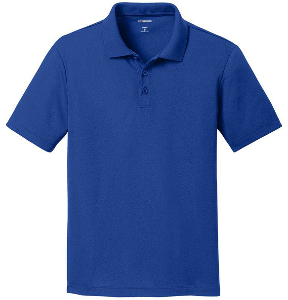 DRIEQUIP Youth Racer Mesh Polo DRI-EQUIP Youth Apparel