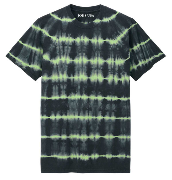 Joe's USA Allover Stripe Tie-Dye Tee Joe's USA NEW