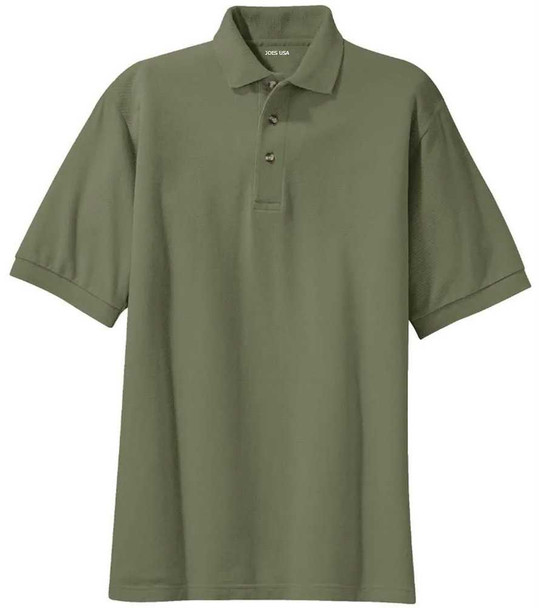 Mens Pique Knit Polo with Pocket Joe's USA Mens Apparel