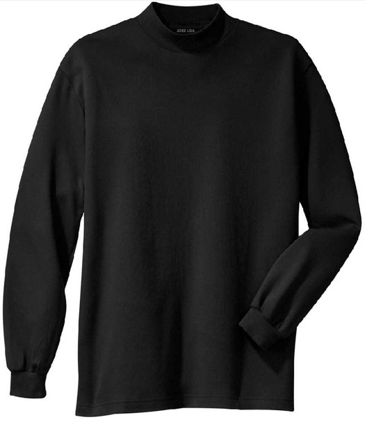 Joe's USA Men's Interlock Knit Mock Turtleneck Joe's USA Mens Apparel