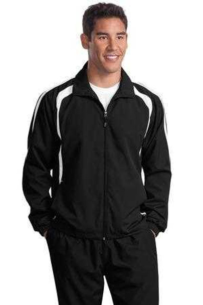 Joe's USA Men's Colorblock Raglan Jacket DRI-EQUIP Mens Apparel