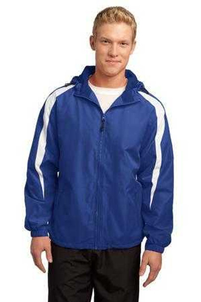 Fleece-Lined Colorblock Jacket DRI-EQUIP Men's Jackets