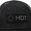 MDT Velcro Patch Mesh Hat - Black patch closeup