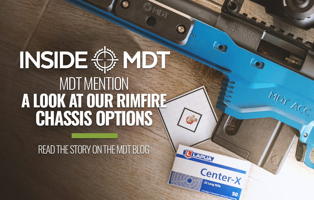 MDT Mention: A Look at our Rimfire Chassis Options - MDT US