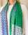 EMERALD/PINK/BLUE MULTI SCARF