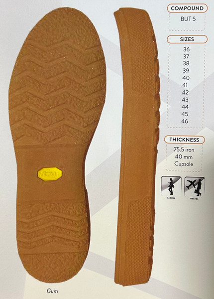 Vibram 1574 Moretto Sole Vibram 1574 Moretto Sole