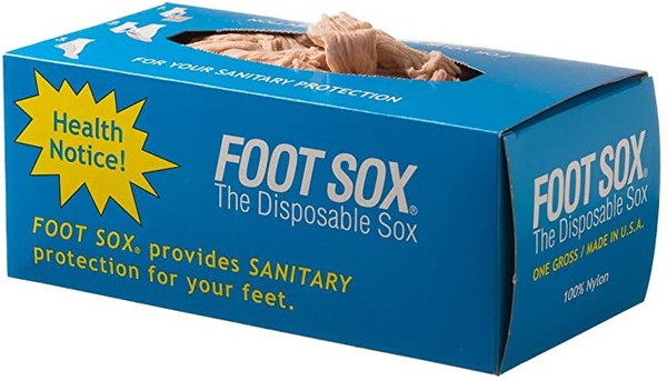 Foot Sox Elastic Top 550 Try on Disposable Socks