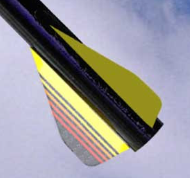 4" Fiberglass Tomach Fin