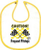 Caution! Frequent Pitstop Bib