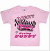 Daddy's Racing Buddy Pink T-shirt