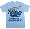 Daddy's Racing Buddy Blue T-shirt