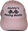 Daddy's Racing Buddy Pink Toddler Hat