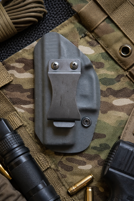 Glock 43/43X IWB Kydex holster with FOMI clip for concealed carry