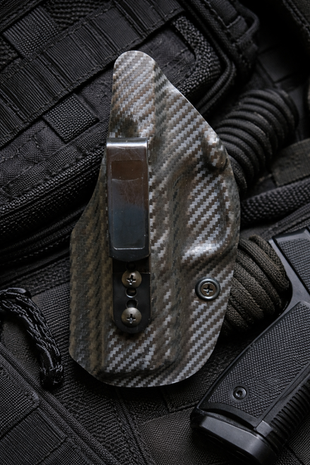 EAA Girsan MC28SA IWB tuckable Kydex holster black finish