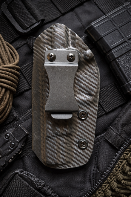 CZ USA 75B IWB Kydex holster by STS Concealment in black finish