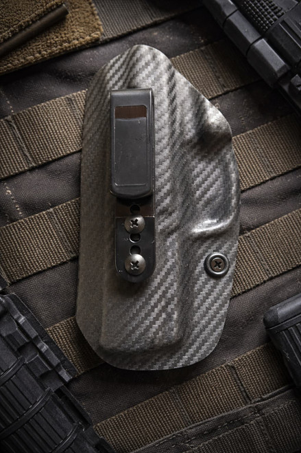 SIG Sauer P322 IWB tuckable Kydex holster black adjustable cant retention