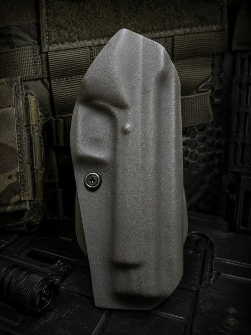 STS Concealment OWB Kydex Paddle Holster for SIG Sauer P210 with adjustable retention and G-Code paddle attachment