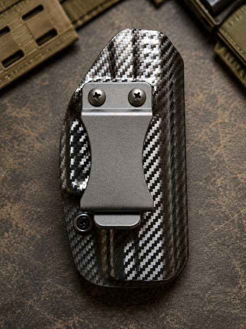 STS Concealment Diamondback AM2 9mm IWB Kydex holster with adjustable retention and secure belt clip