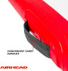 Airhead Watermat Air Inflatable Deck, 15 ft, White / Red