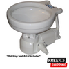 RARITAN SEA ERA ELECTRIC TOILET - MARINE SIZE - INTEGRAL PUMP - STRAIGHT & 90° DISCHARGE - 12V