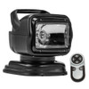 GOLIGHT RADIORAY GT SERIES PORTABLE MOUNT - BLACK HALOGEN - WIRELESS HANDHELD REMOTE MAGNETIC SHOE MOUNT