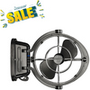 SEEKR by Caframo Sirocco II 3-Speed 7" Gimbal Fan - Black - 12-24V