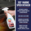 303 Products Marine Speed Detailer - Instantly Shines And Protects - UV Protection - Protects Against Fading - Removes Dust, Dirt, And Smudges, 32 fl. oz