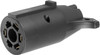 CURT 57241 7-Way RV Blade Vehicle-Side to 4-Way Flat Trailer Wiring Adapter