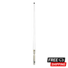 Digital Antenna 829-VW-S 8' VHF Antenna - White