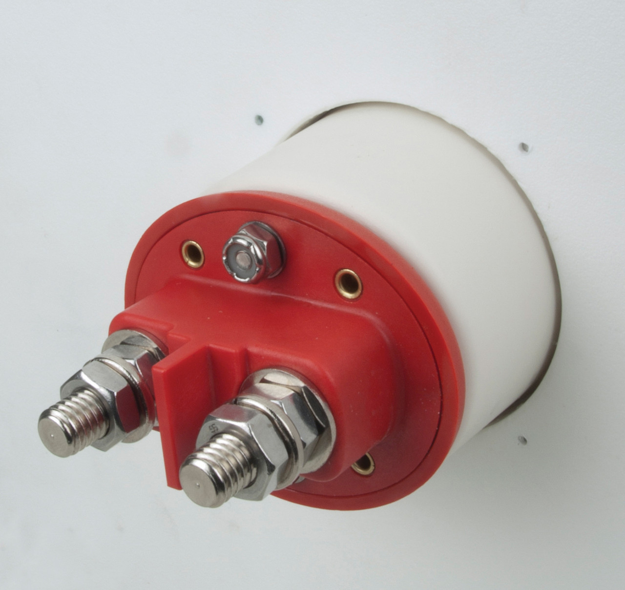 Perko Single Battery Disconnect Switch w/Mounting Ring & Legs - Bulkhead Mount