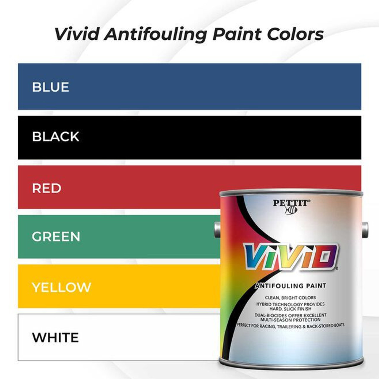 Pettit ViViD Bright Colored Hybrid Antifouling Paint - Gallon