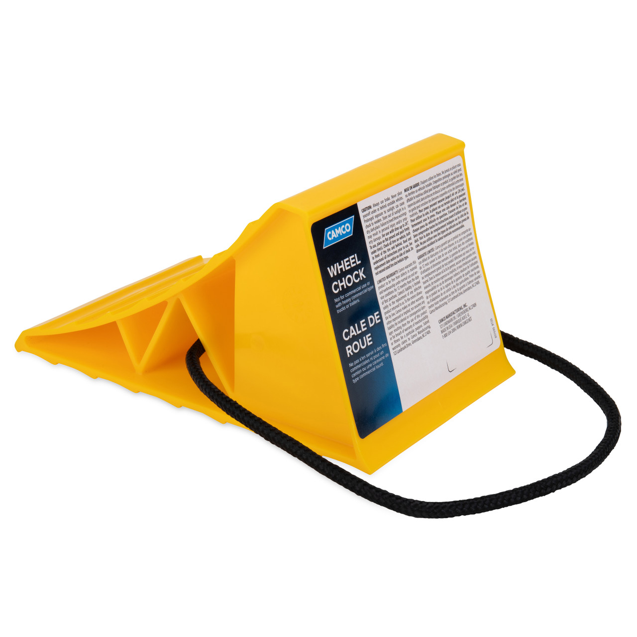 Camco Wheel Chock with Rope