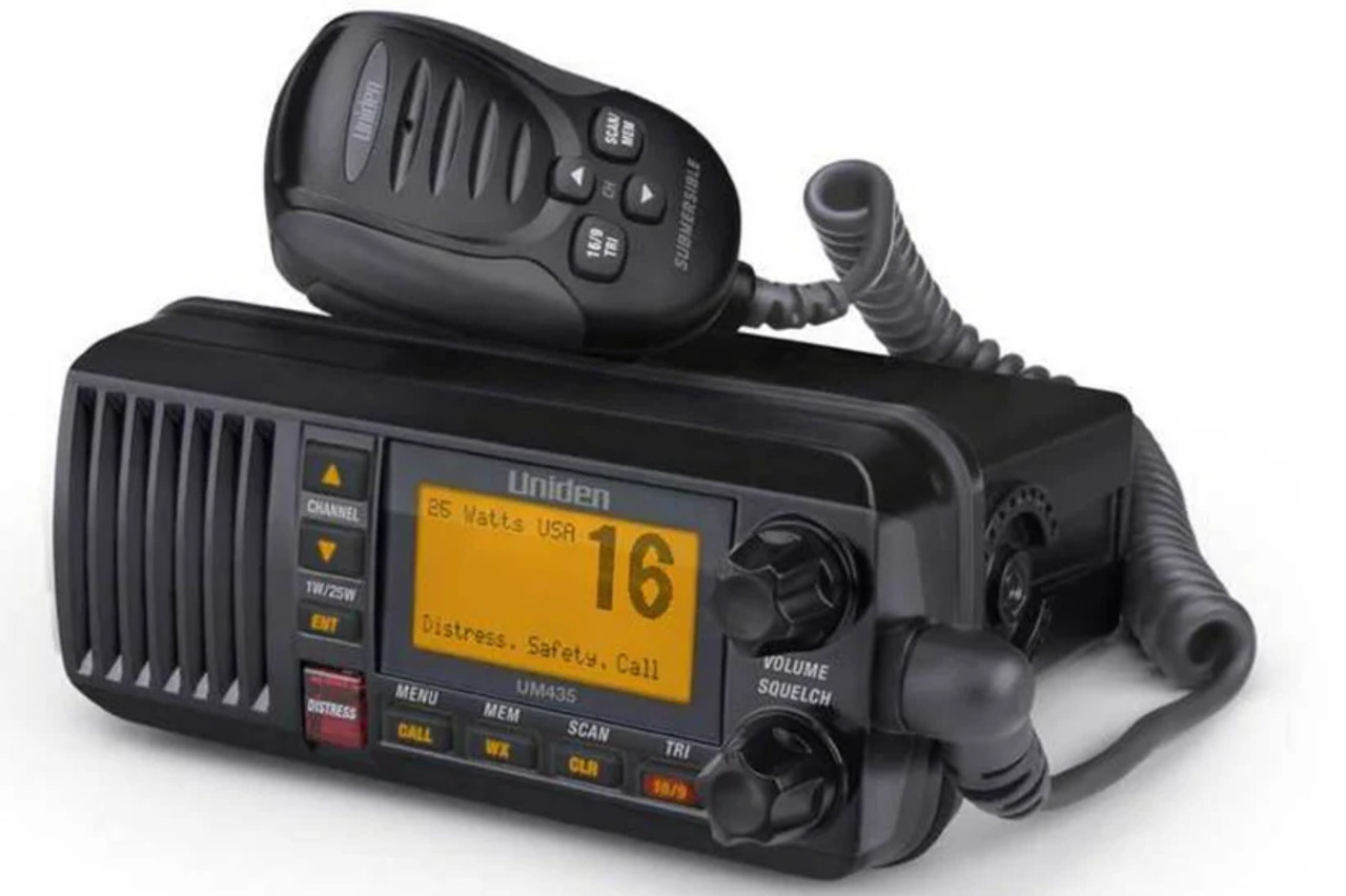 UM435BK Fixed Mount Marine Radio