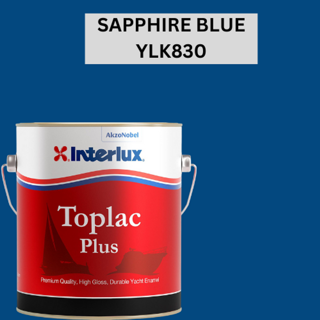 Interlux Toplac Plus Marine Paint - Quart Sapphire Blue Interlux Toplac Plus Marine Paint - Quart Sapphire Blue