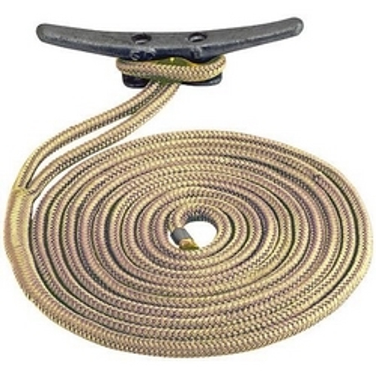 Sea Dog Double Braided Fender Line - 1/4" x 6' Pair-Gold/White Sea Dog Double Braided Fender Line - 1/4" x 6' Pair-Gold/White