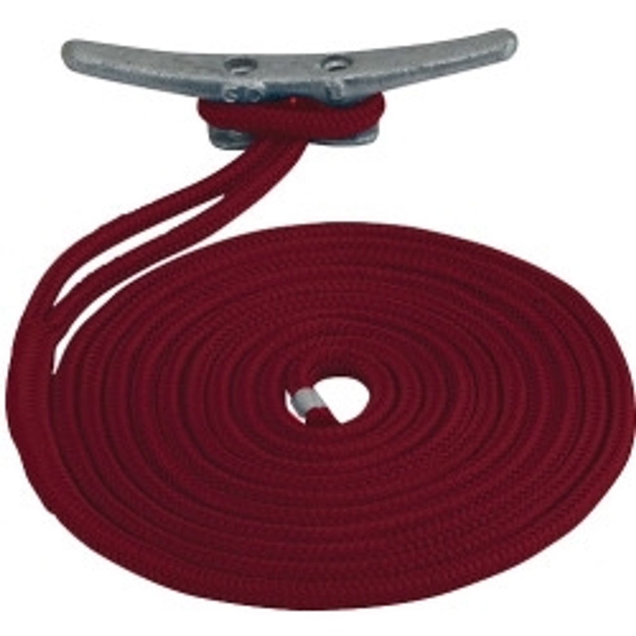 Sea Dog Double Braided Fender Line - 1/4" x 6' Pair-Red Sea Dog Double Braided Fender Line - 1/4" x 6' Pair-Red