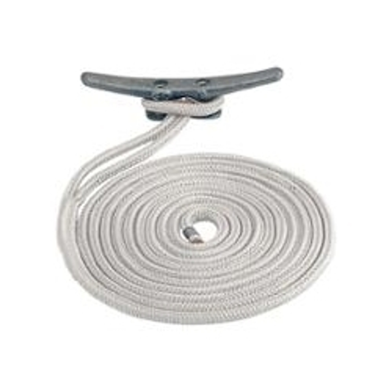 Sea Dog Double Braided Fender Line - 1/4" x 6' Pair-White Sea Dog Double Braided Fender Line - 1/4" x 6' Pair-White
